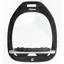 Flex-On Green Composite Flat Ultra-Grip Stirrups Black/Grey/Black